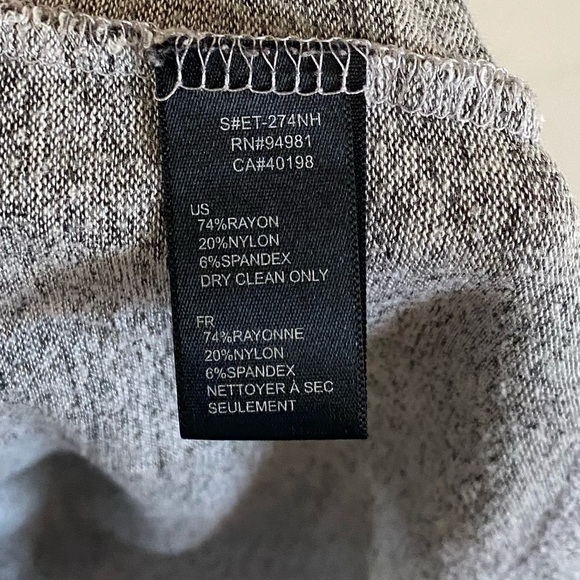 Forever 21 Gray Short Sleeve Dress/Blouse - Picture 6 of 6